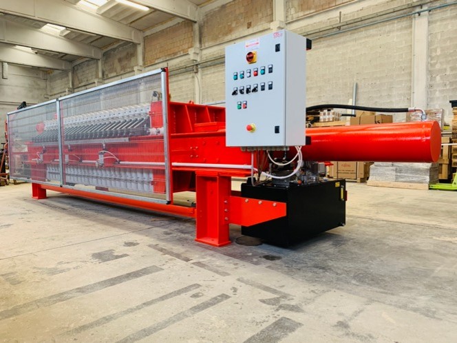 DEWATER SP Автоматический промышленный пресс-фильтр